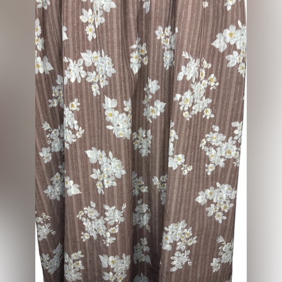 Rare Edition’s  Girls mocha floral maxi dress size 6X preloved - Picture 5 of 8